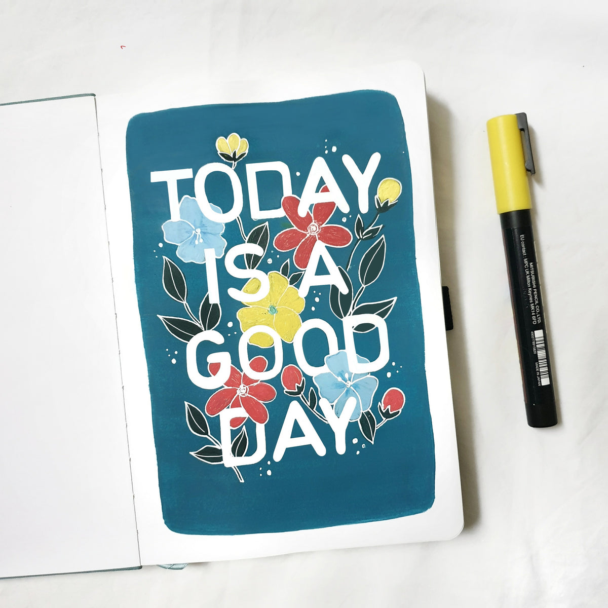 Floral Lettering Tutorial