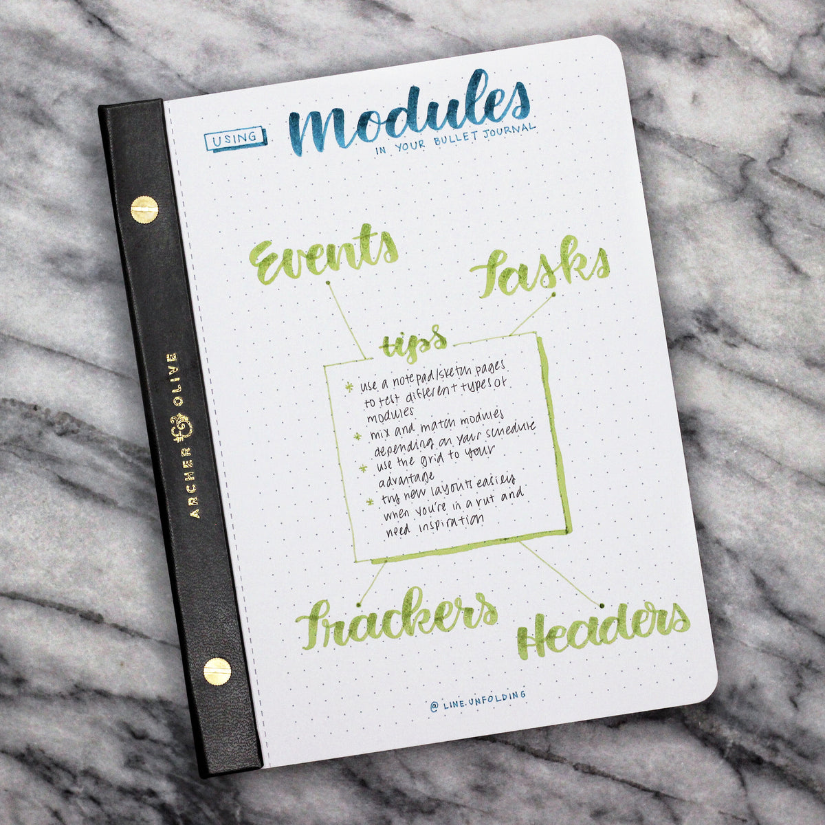 Bujo Block? Using Modules to Create Inspired Spreads