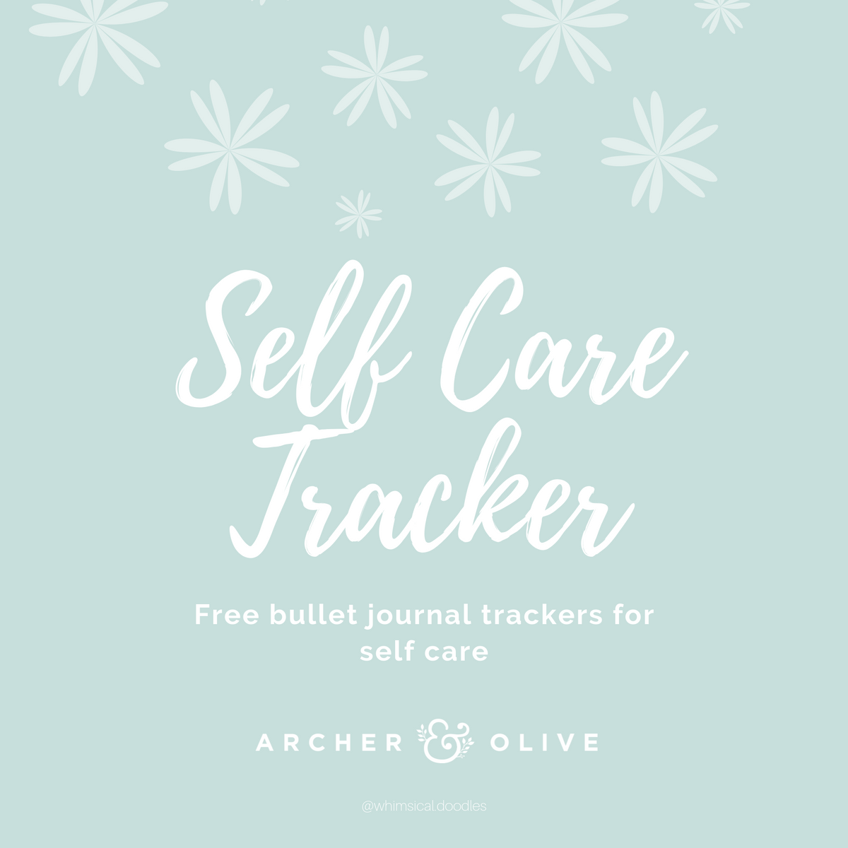 Using Your Bullet Journal For Self Care + Free Self Care Tracker Printable