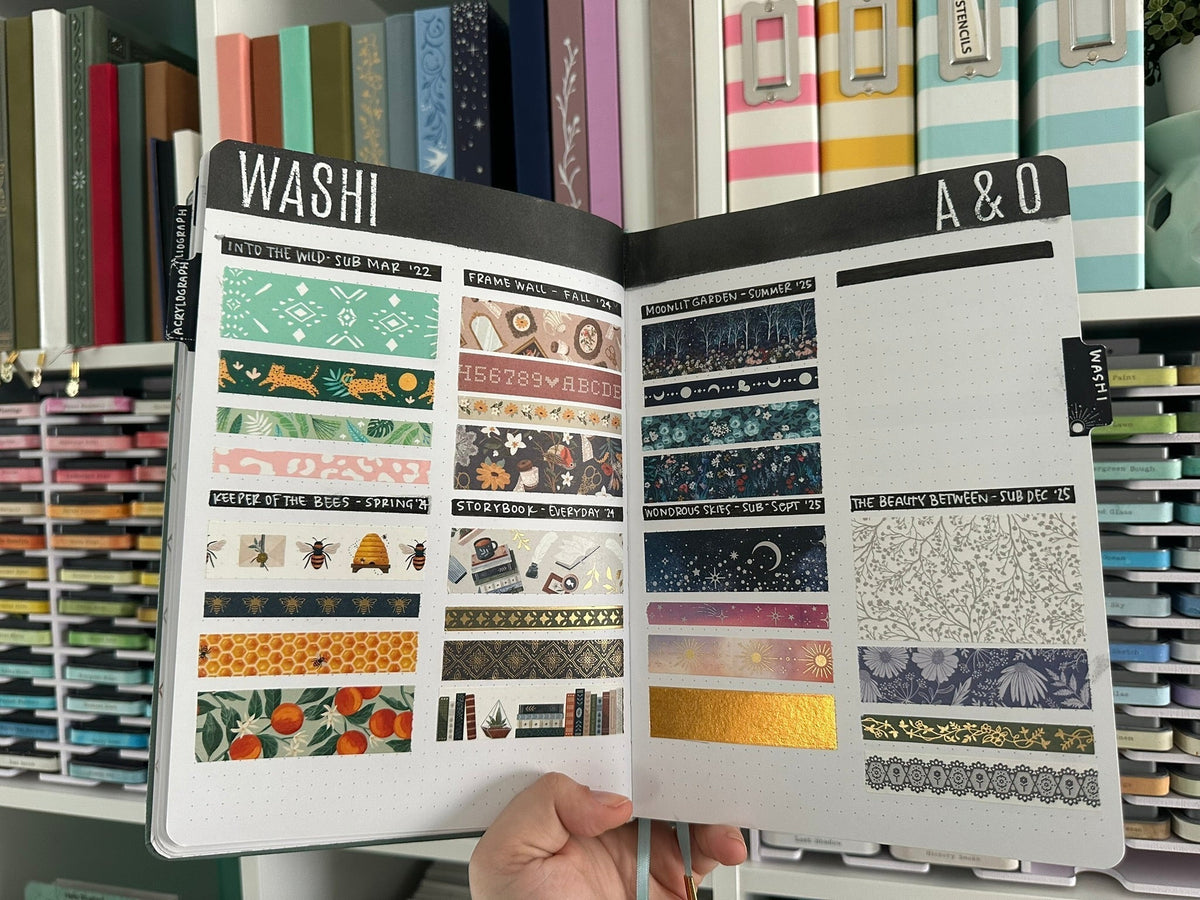 Create a Swatch Journal For Your Stationery Supplies