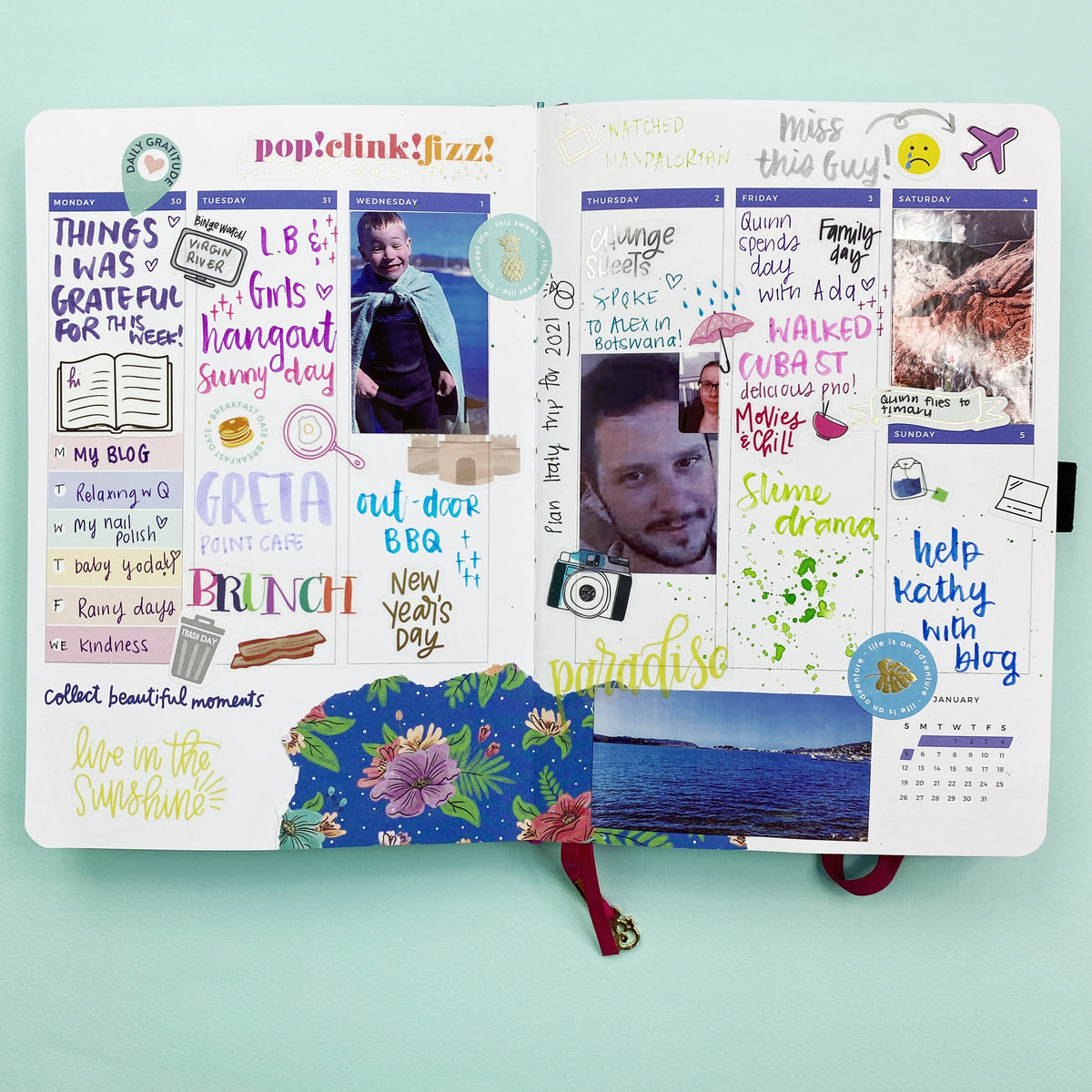 Memory Planning in 2020 with my Amy Tangerine Planner