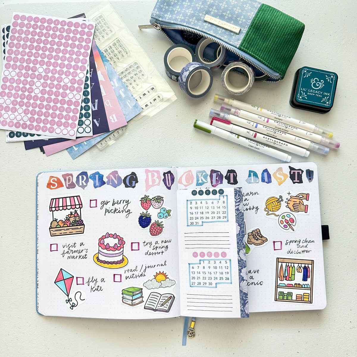 Creating a Spring Bucket List: A Visual Way to Plan the Season