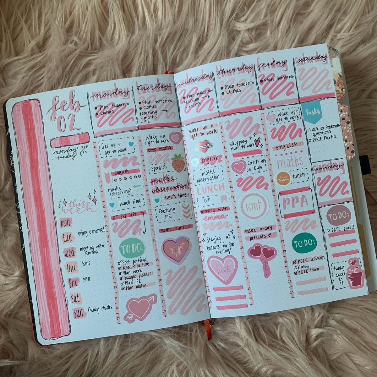 Top 5 Back To School Spreads For Your Student Bullet Journal