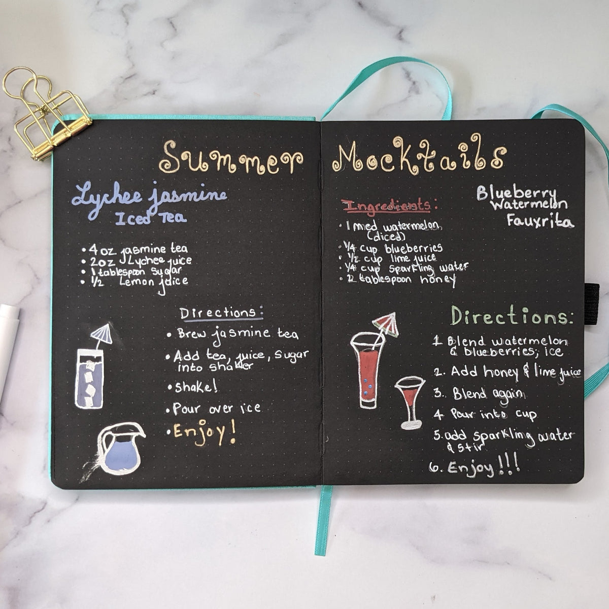 Summer Cocktail and Mocktail Recipe Ideas + FREE Printable