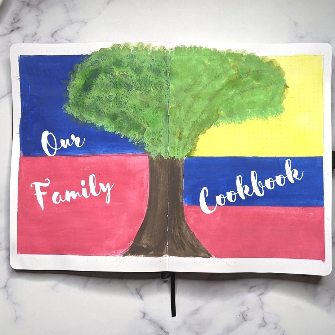 Creating a Family Cookbook Using a B5 Notebook