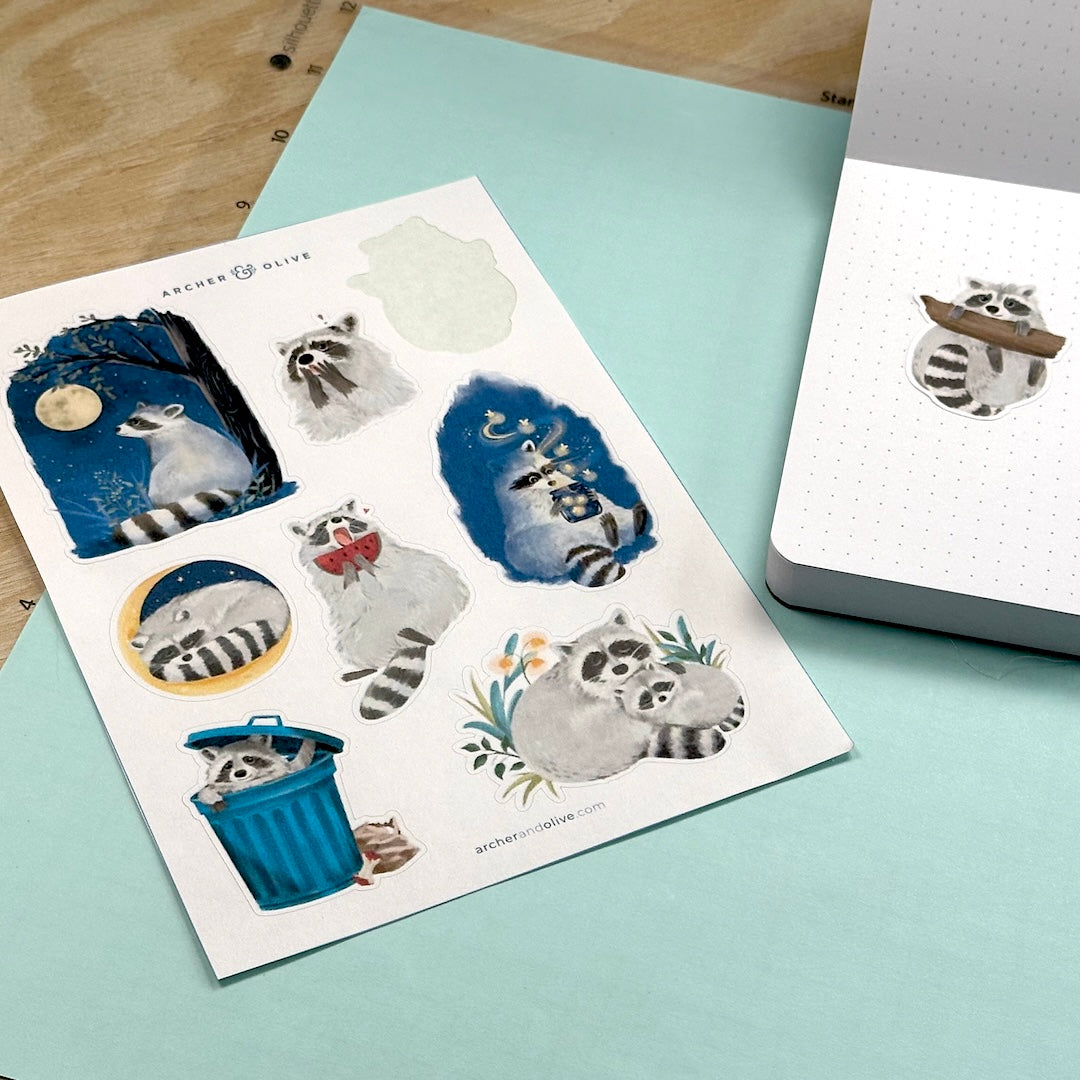 How to Cut Archer & Olive Printable Stickers Using Silhouette Cameo