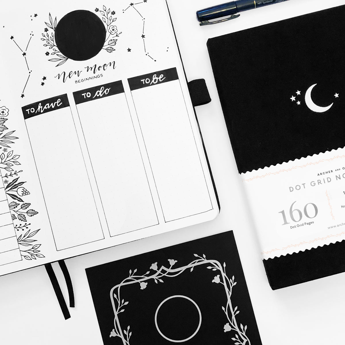 Bullet Journal Layouts You Need For Each Phase of The Moon