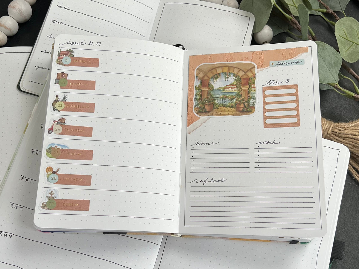 Beginner's Guide to Turning a Notebook into a Horizontal Planner
