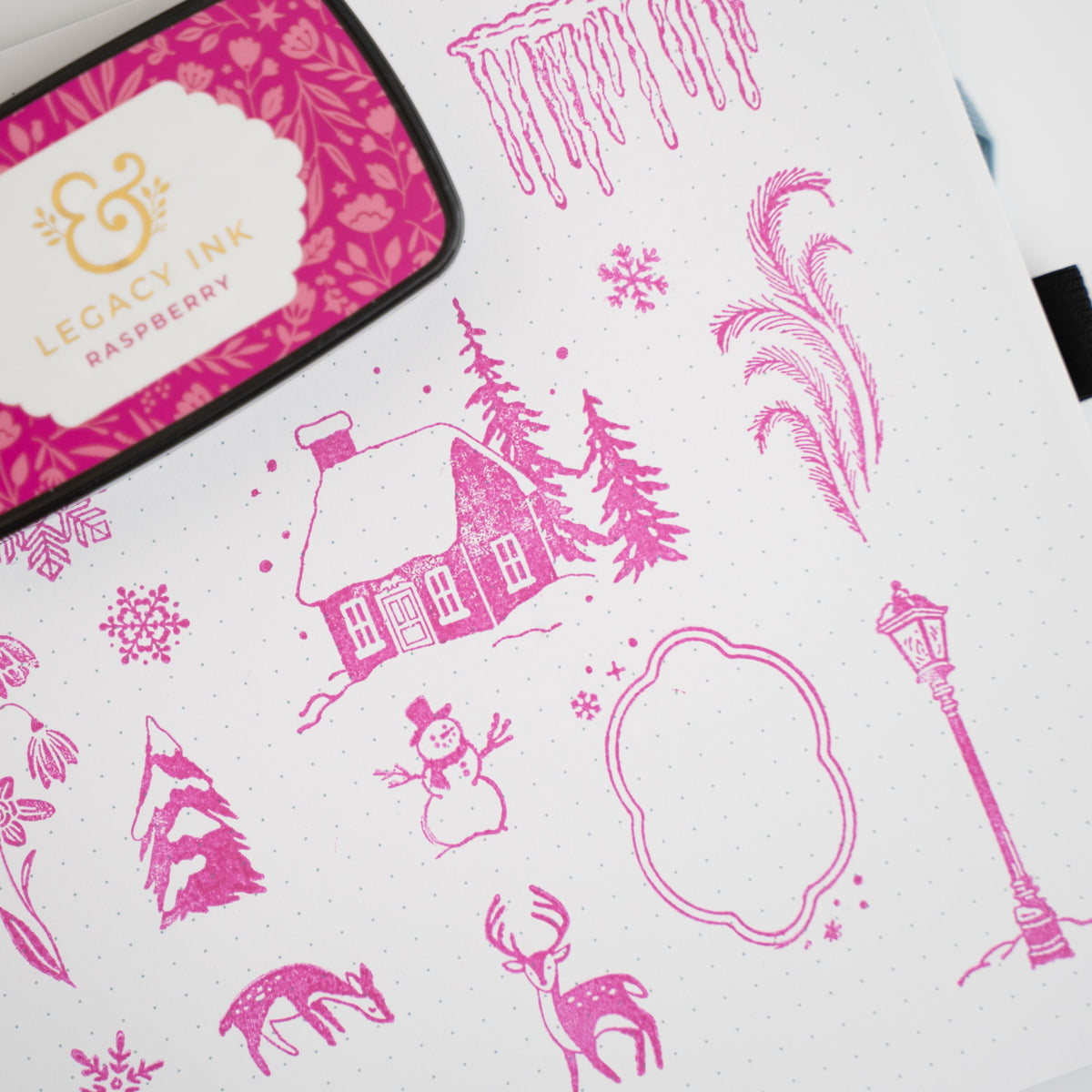 Legacy Ink Pad- Raspberry - Archer and Olive