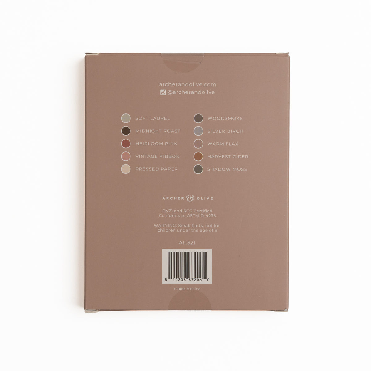 Quiet Corners Acrylograph Pens | Set of 10