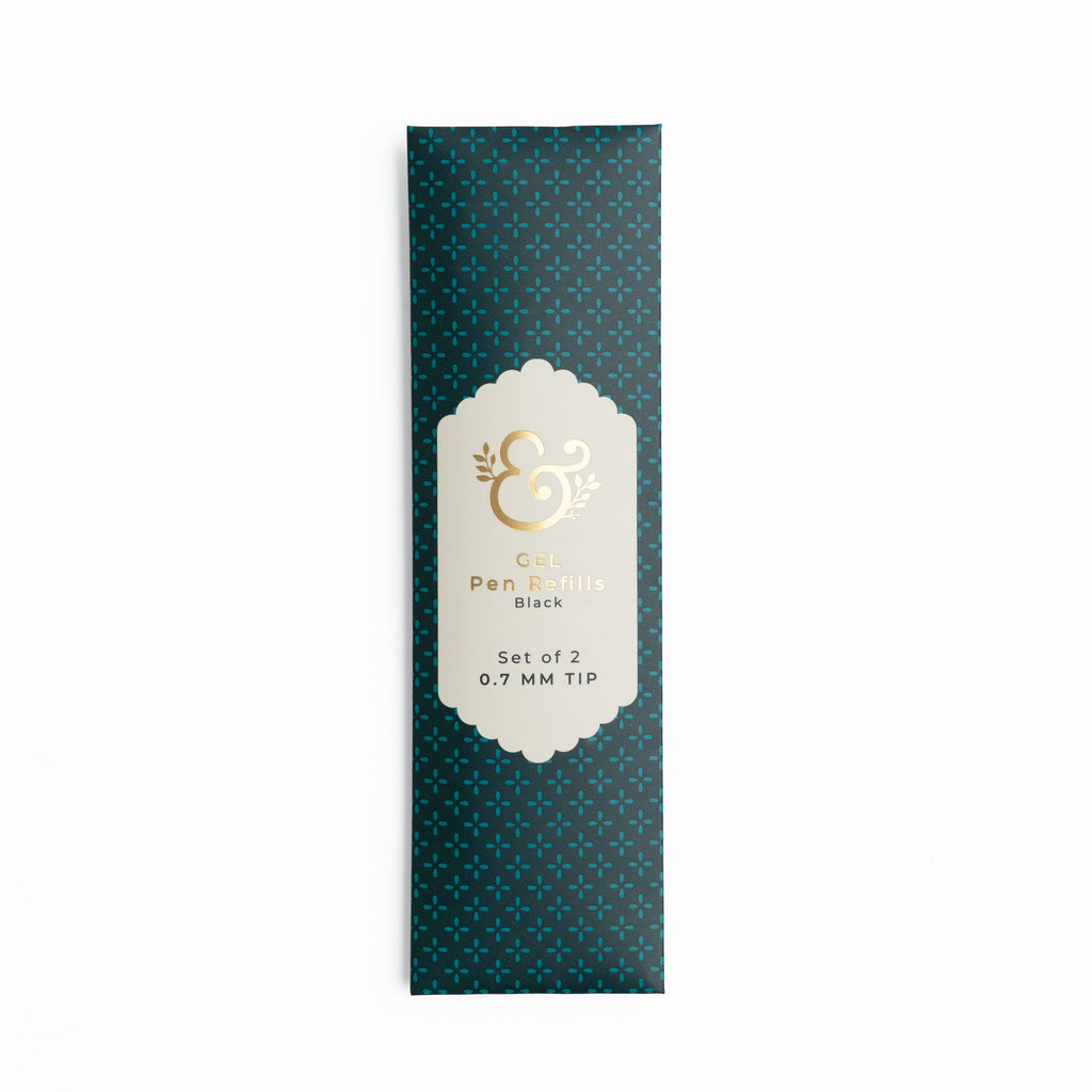 Black Gel Pen Refills .7mm | Set of 2 - Archer and Olive