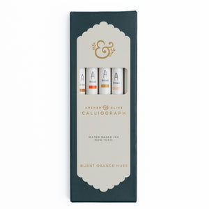 Burnt Orange Hues Set - Archer and Olive