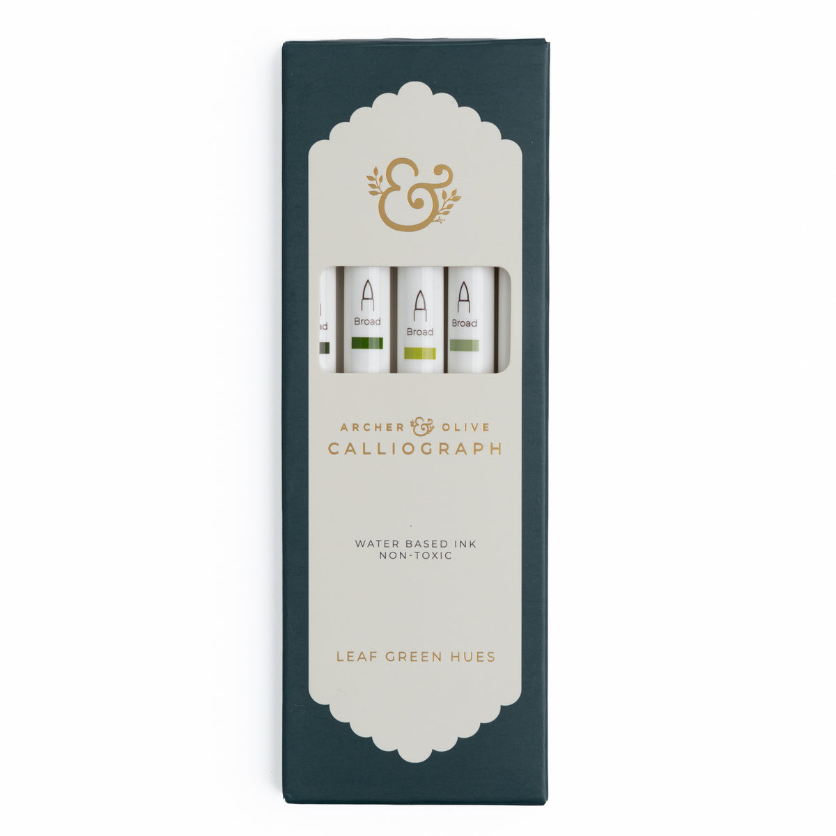 Leaf Green Hues Set - Archer and Olive