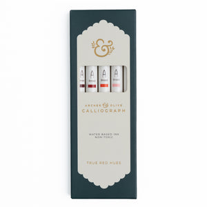 True Red Hues set - Archer and Olive