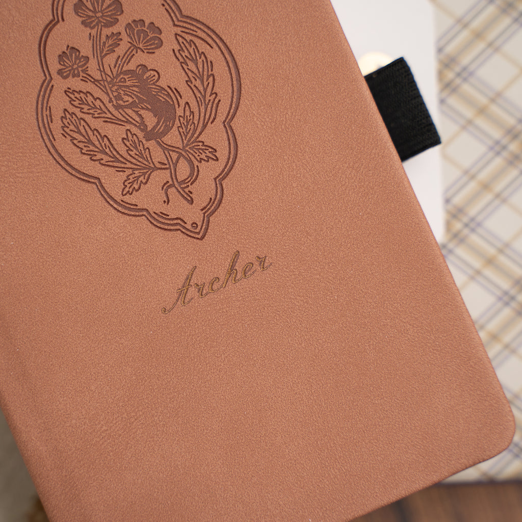 Field Mouse Dot Grid Notebook - Archer and Olive