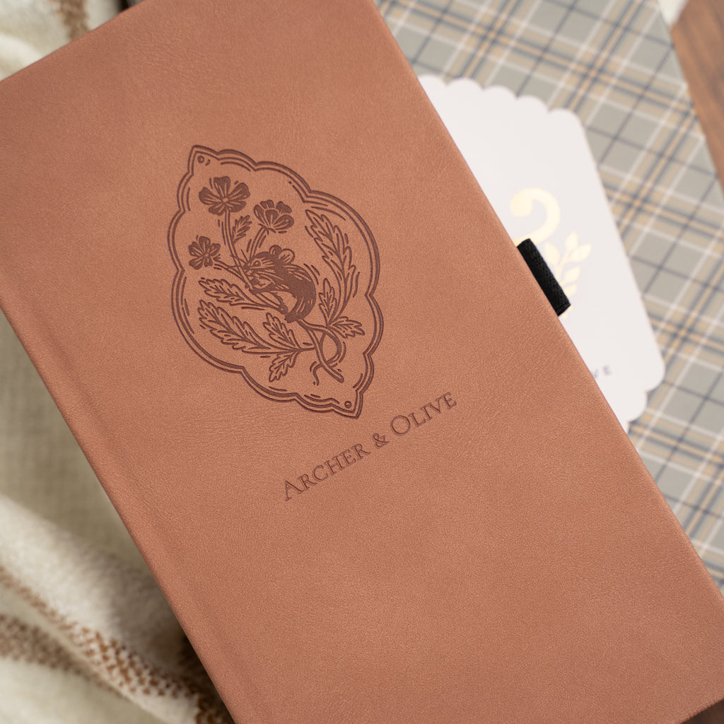 Field Mouse Dot Grid Notebook - Archer and Olive