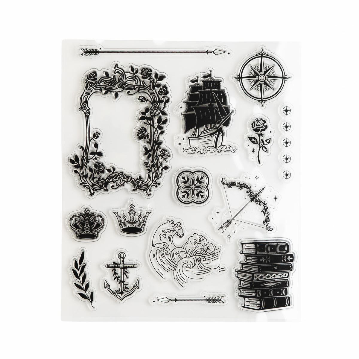 Enchanted Chapters Acrylic Stamp Set - Archer and Olive