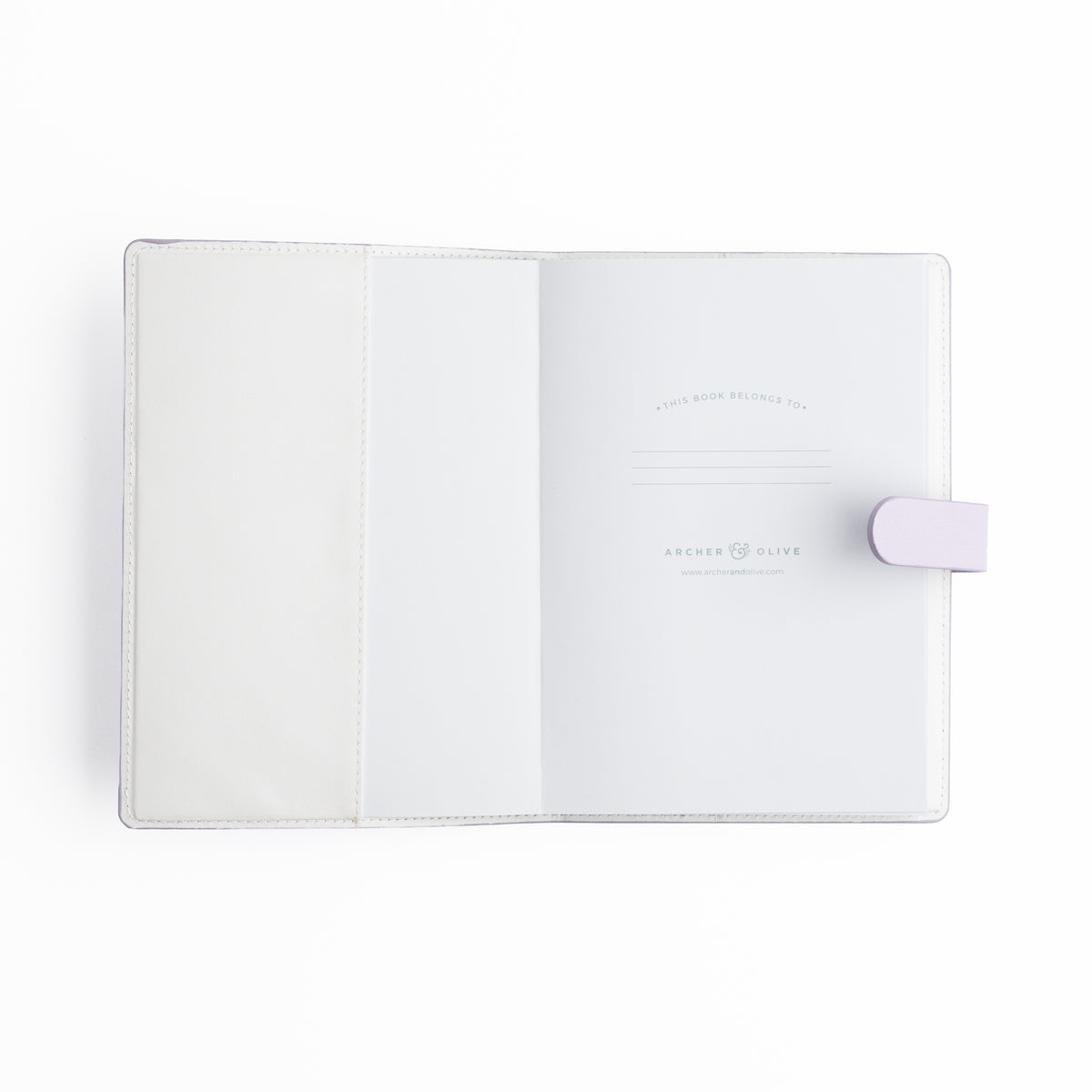A5 Everyday Deluxe System: Vintage Library  in Lilac - Archer and Olive