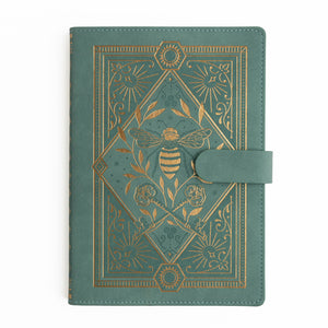 A5 Everyday Deluxe System: Keeper of the Bees in Soft Teal - Archer and Olive