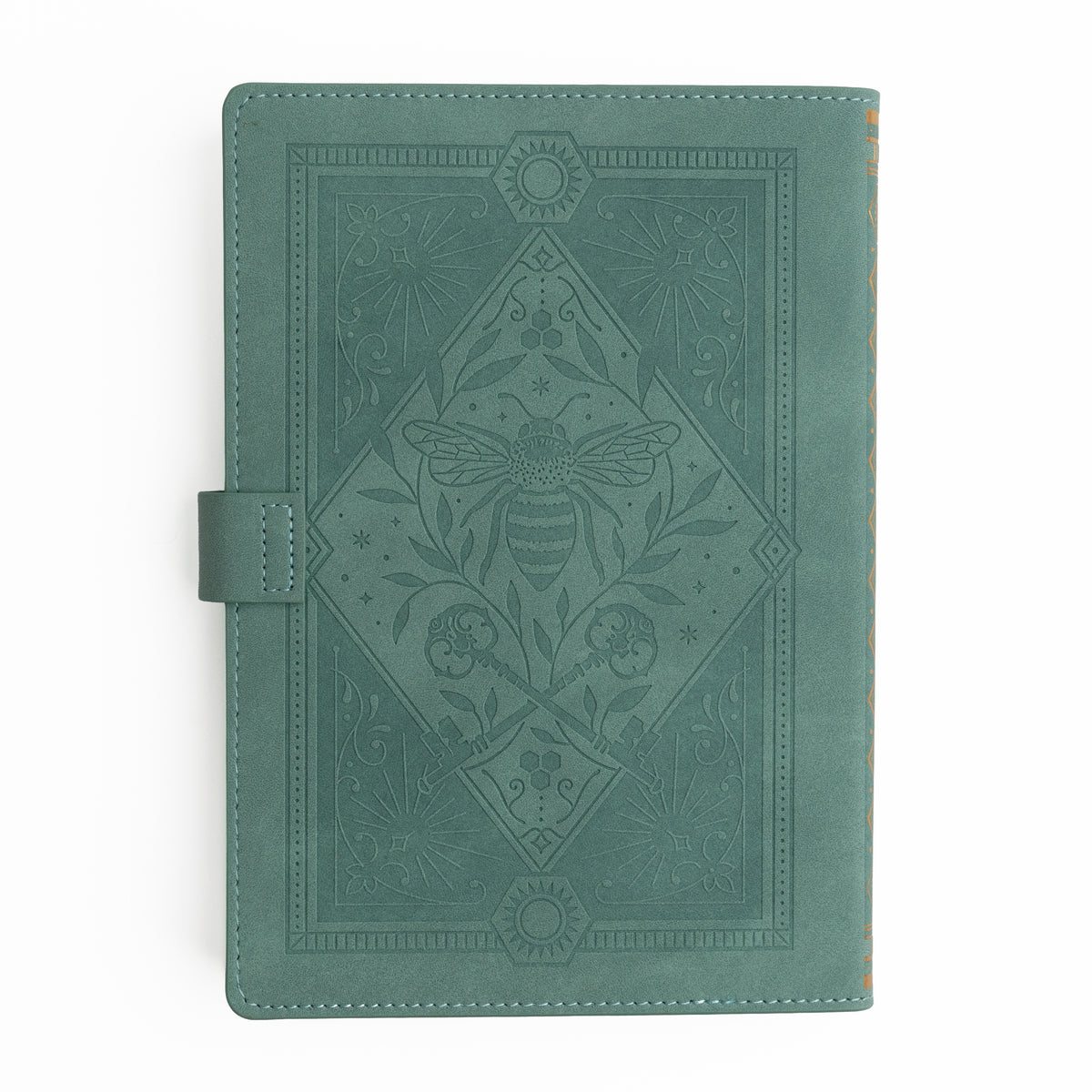 A5 Everyday Deluxe System: Keeper of the Bees in Soft Teal - Archer and Olive