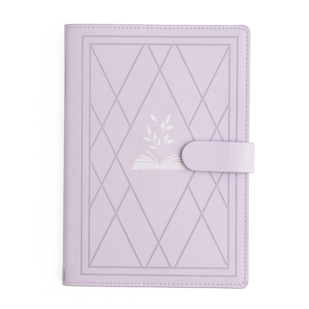 A5 Everyday Deluxe System: Vintage Library  in Lilac - Archer and Olive