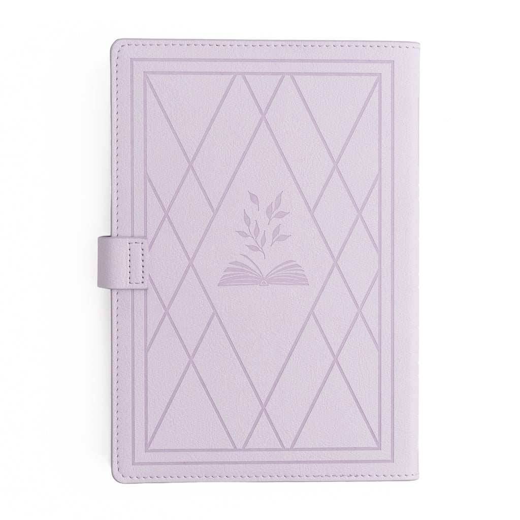 A5 Everyday Deluxe System: Vintage Library  in Lilac - Archer and Olive
