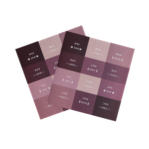 Vinyl Planner Tabs - Songbird - Archer and Olive