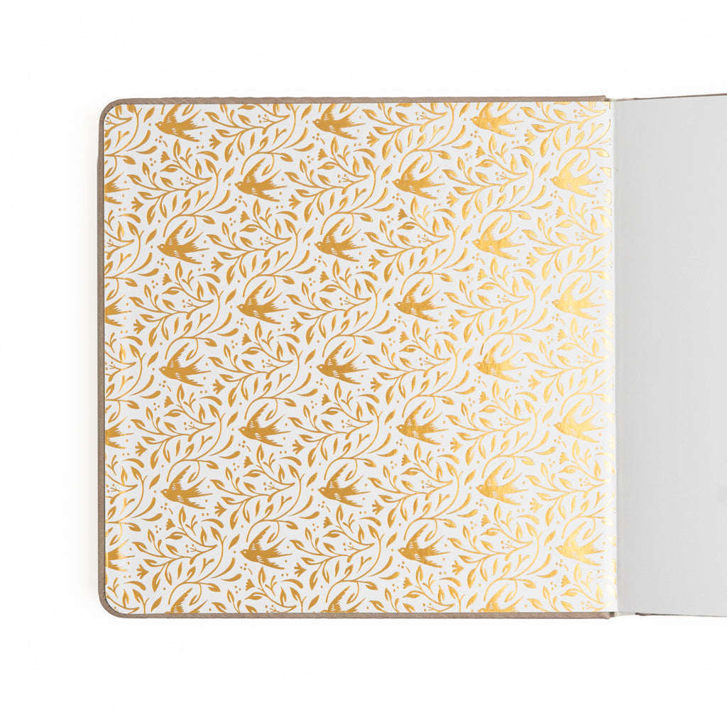 Songbird: Dot Grid Notebook - Archer and Olive