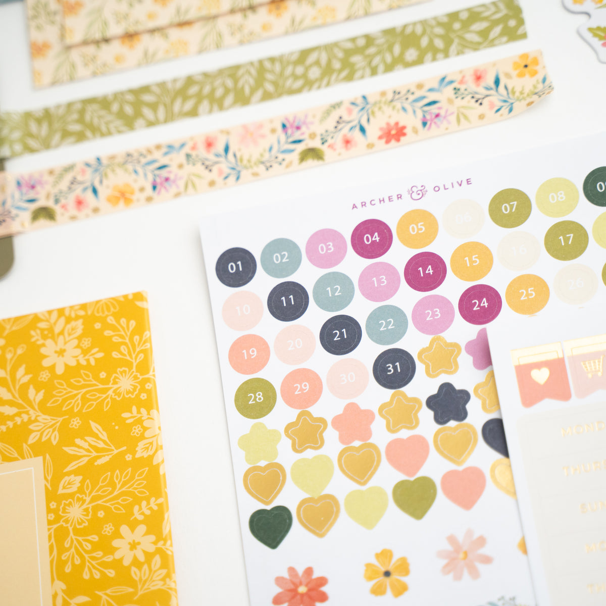 Signature Floral Everyday Theme Kit - Archer and Olive