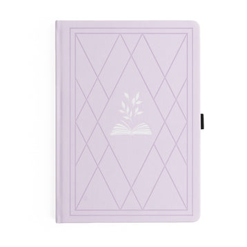 Vintage Library in Lilac: Notebook - Archer and Olive