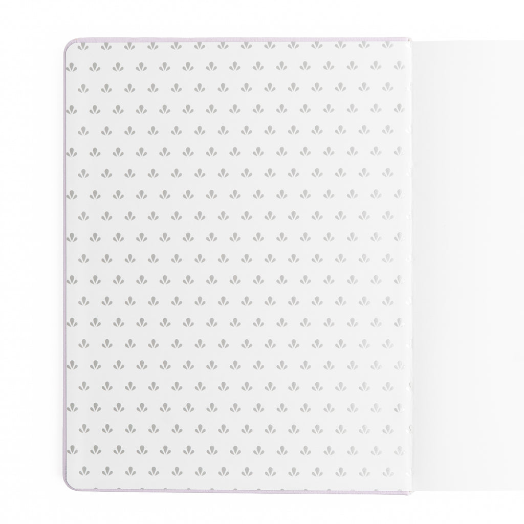 Vintage Library in Lilac: Notebook - Archer and Olive