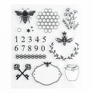 Keeper of Bees Acrylic Stamps - Archer and Olive