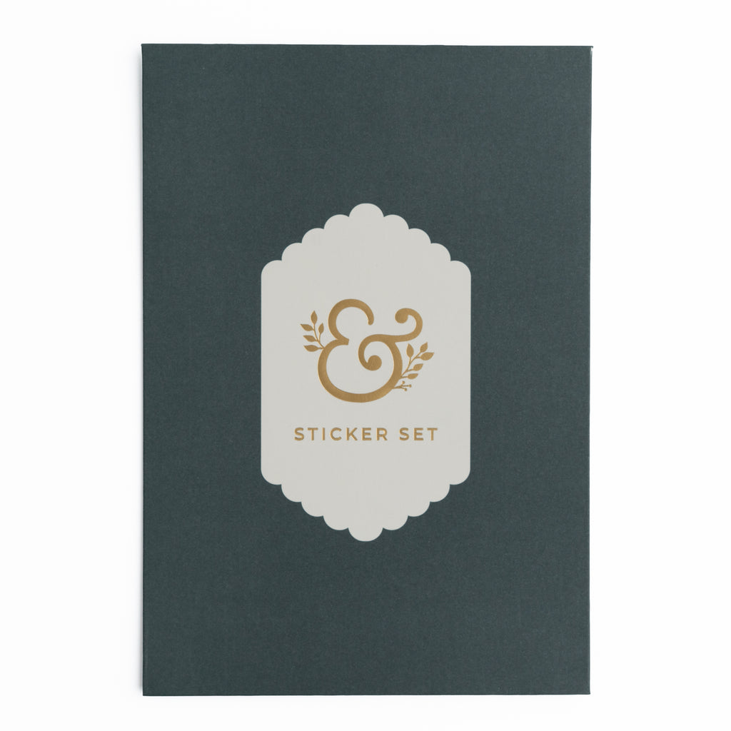 Antique Floral Sticker Set - Archer and Olive