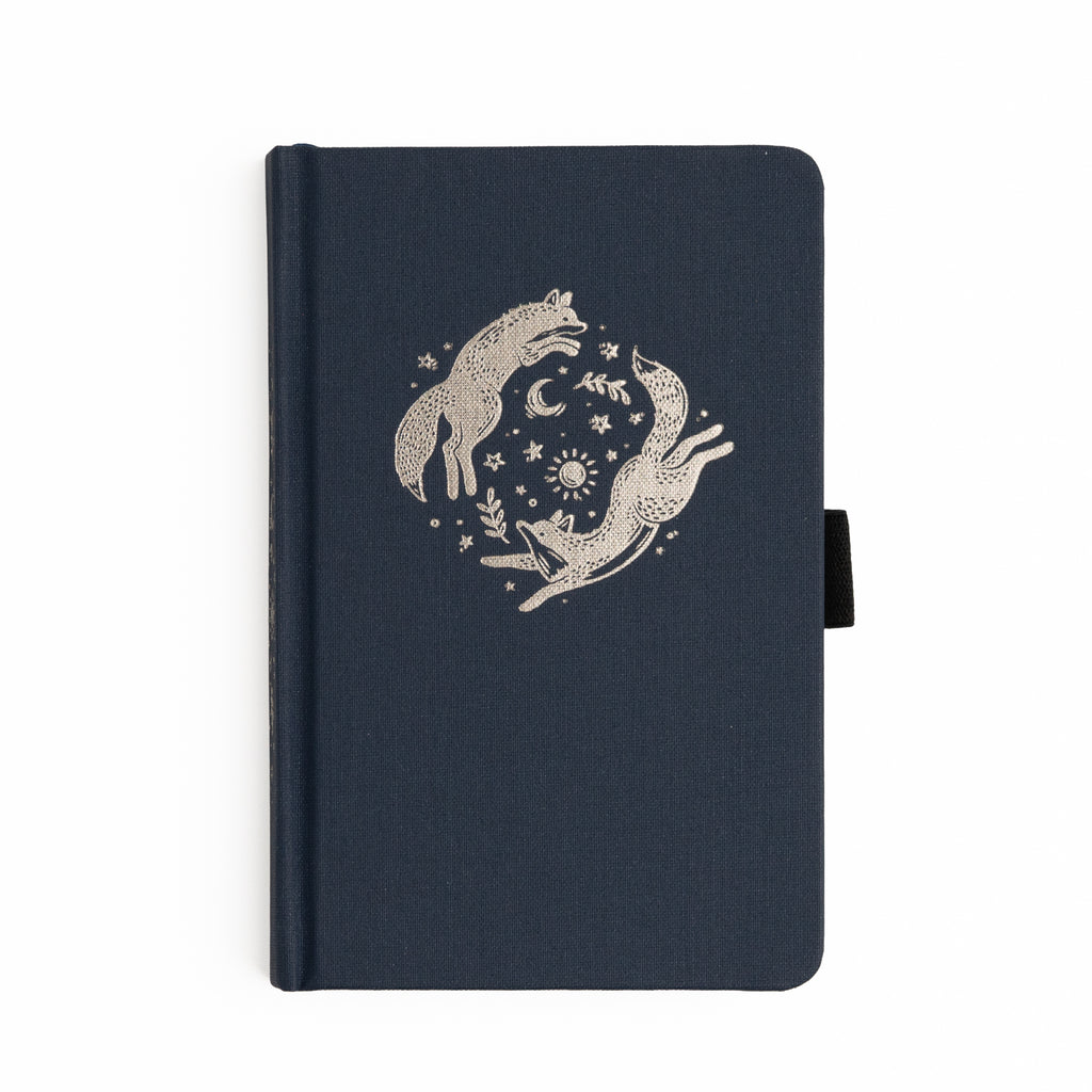 Forest Foxes Dot Grid Notebook - Archer and Olive