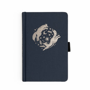 Forest Foxes Dot Grid Notebook - Archer and Olive