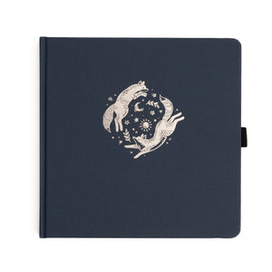 Forest Foxes Dot Grid Notebook - Archer and Olive