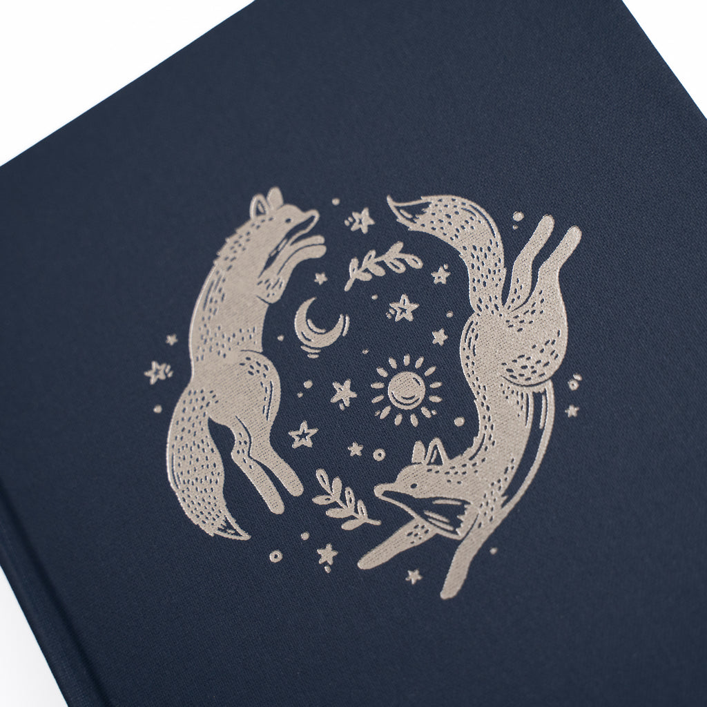 Forest Foxes Dot Grid Notebook - Archer and Olive