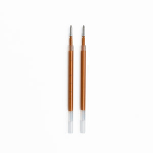 Glittery Gold Gel Pen Refills .8mm | Set of 2 - Archer and Olive