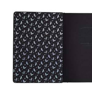 Cute Bat Dot Grid Notebook - Archer and Olive