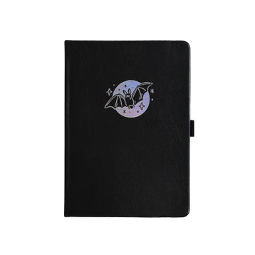 Cute Bat Dot Grid Notebook - Archer and Olive