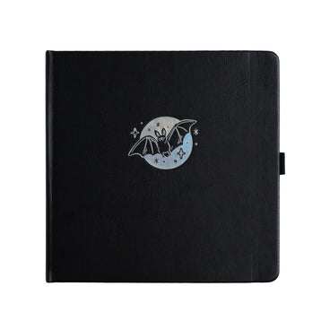 Cute Bat Dot Grid Notebook - Archer and Olive