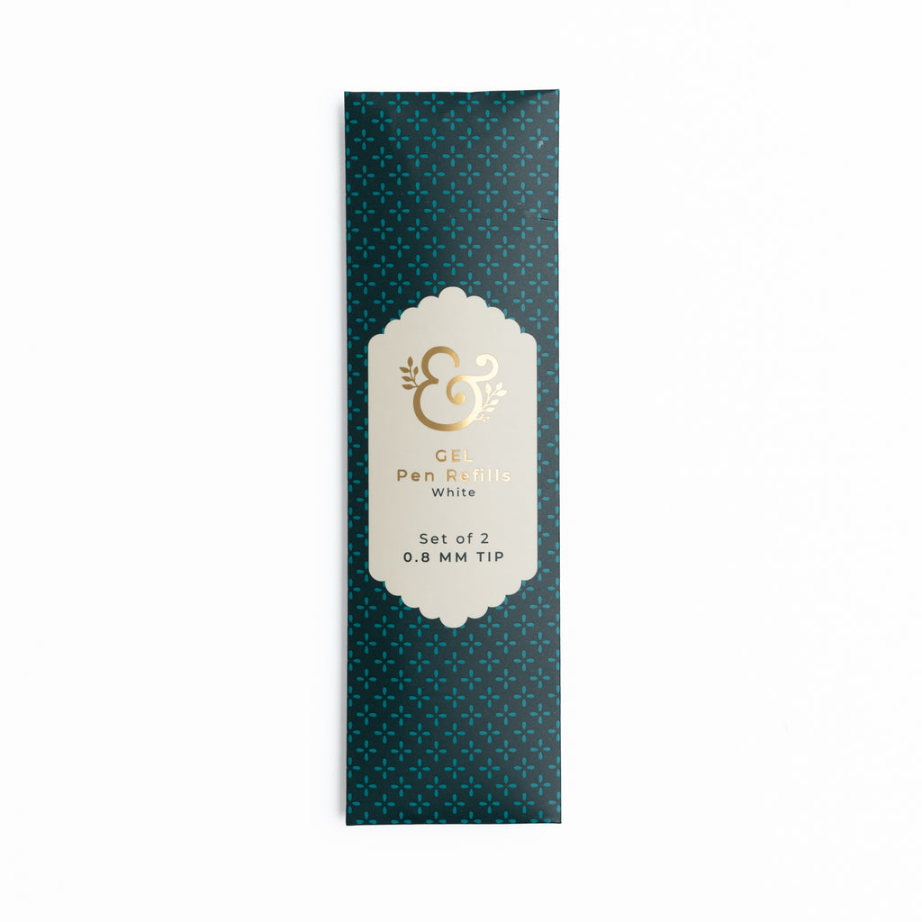 White Gel Pen Refills .8mm | Set of 2 - Archer and Olive
