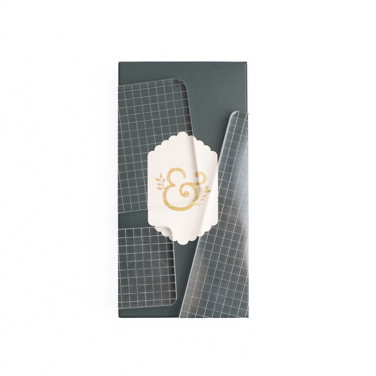 Acrylic Stamping Block Set of 3 - Archer and Olive