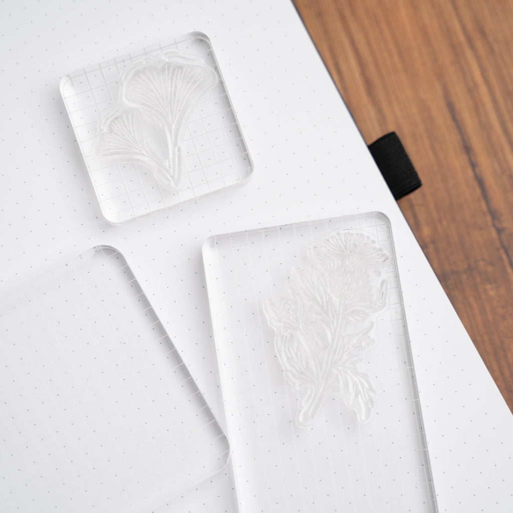Acrylic Stamping Block Set of 3 - Archer and Olive