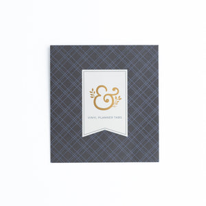 Vinyl Planner Tabs - Blues & Greens - Archer and Olive