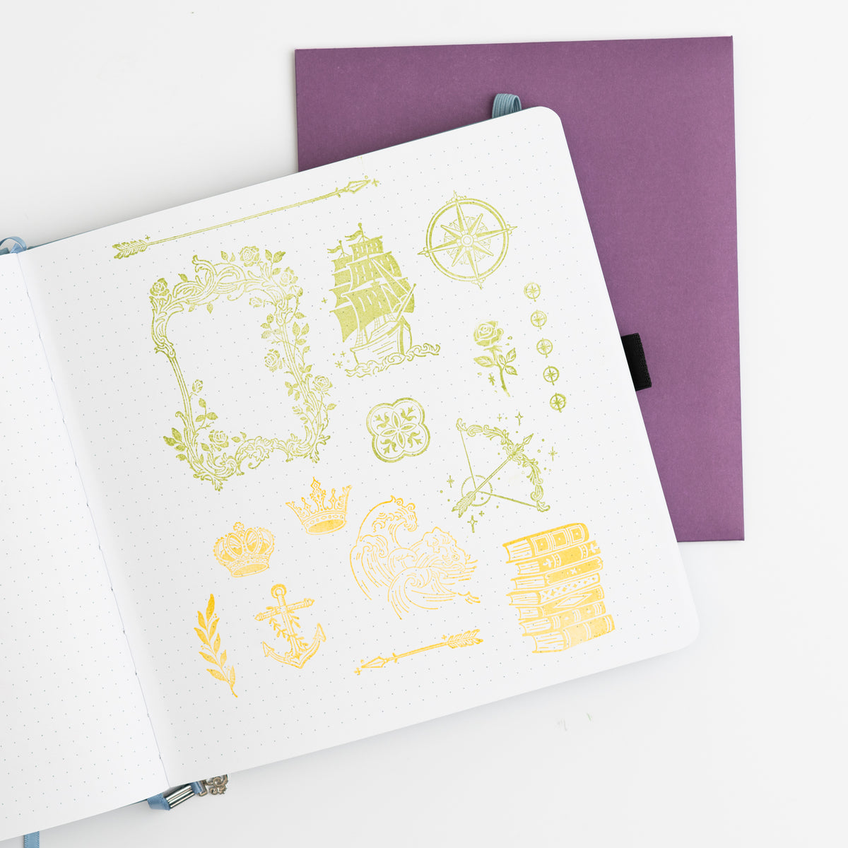 Enchanted Chapters Acrylic Stamp Set - Archer and Olive