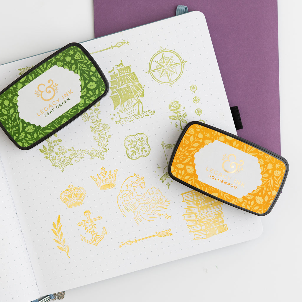 Legacy Ink Pad- Goldenrod - Archer and Olive