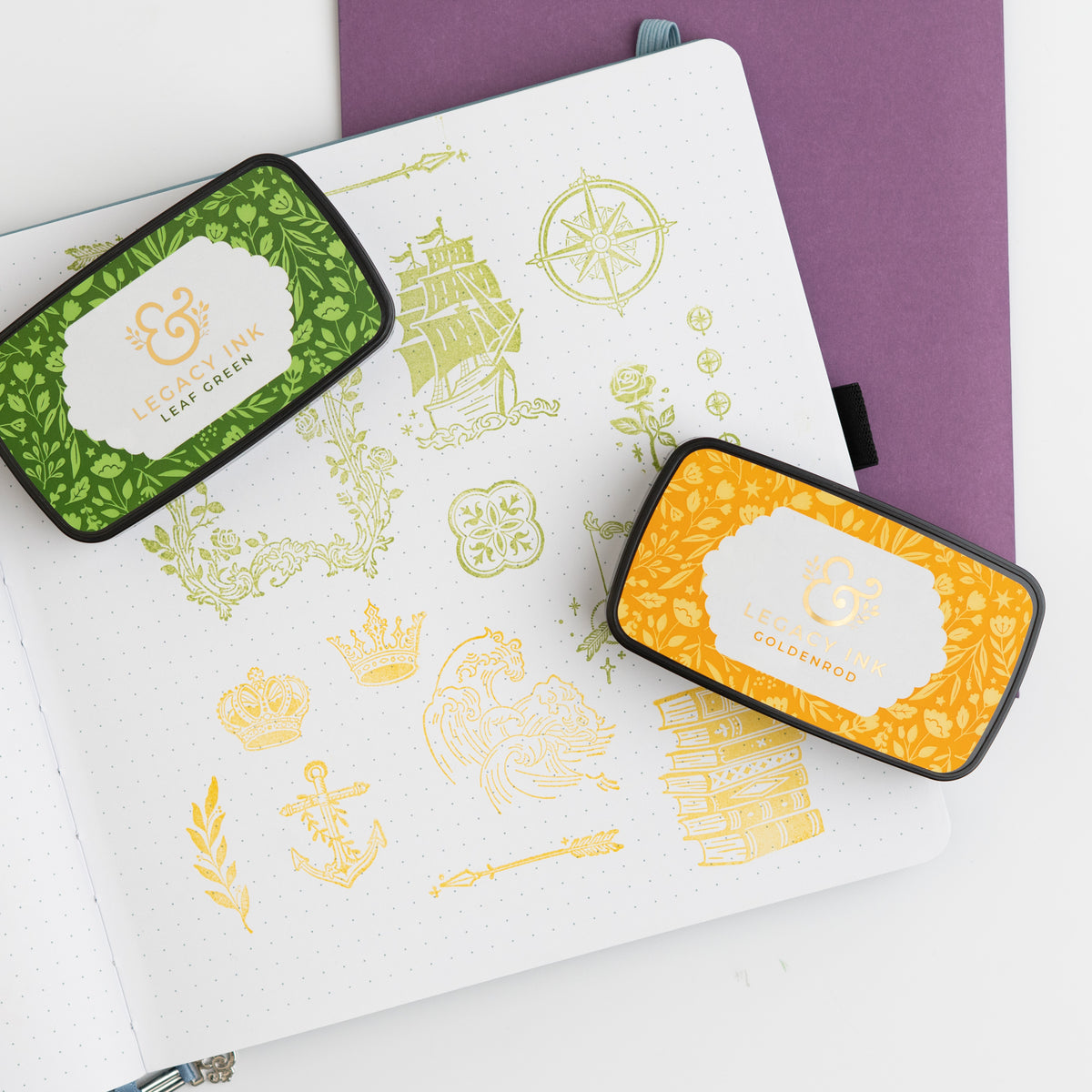 Legacy Ink Pad- Goldenrod - Archer and Olive