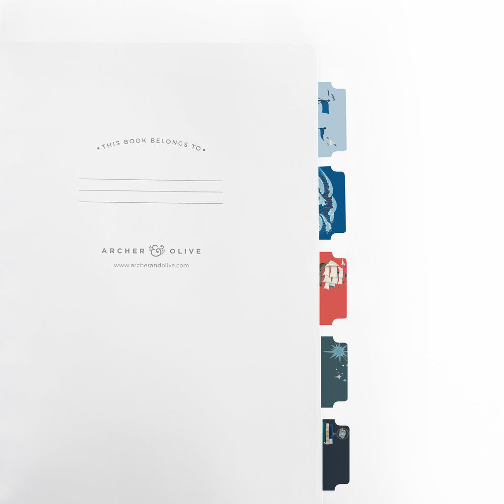 Wayfinding: Printable Planner Tabs - Archer and Olive
