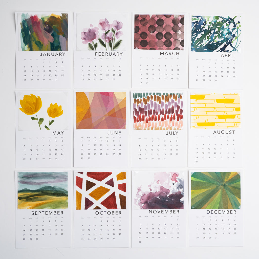 UNBOUND Advent Art Calendars eCourse - Archer and Olive
